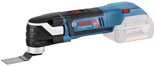 Bosch Cordless Multi-Cutter 18V, 20000rpm, 2kg GOP18V-EC Solo